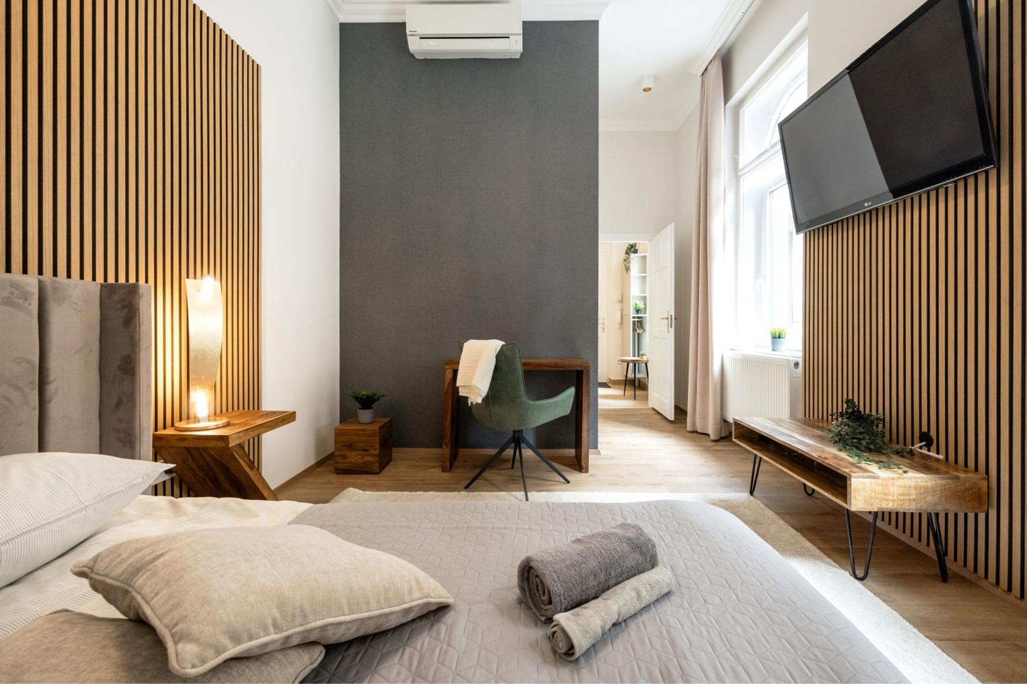 شقة Sleek Downtown Living بودابست المظهر الخارجي الصورة